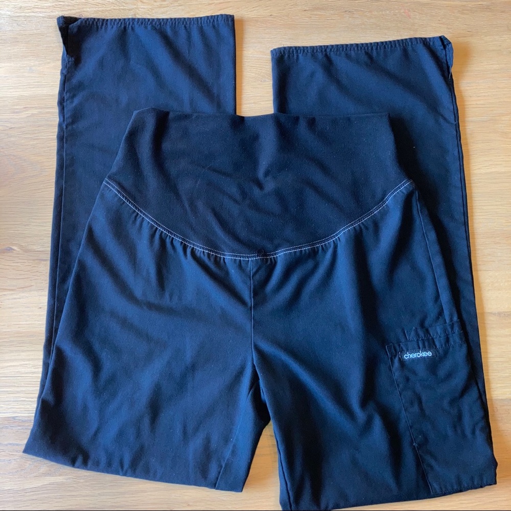 Cherokee maternity scrub bottoms (tall)